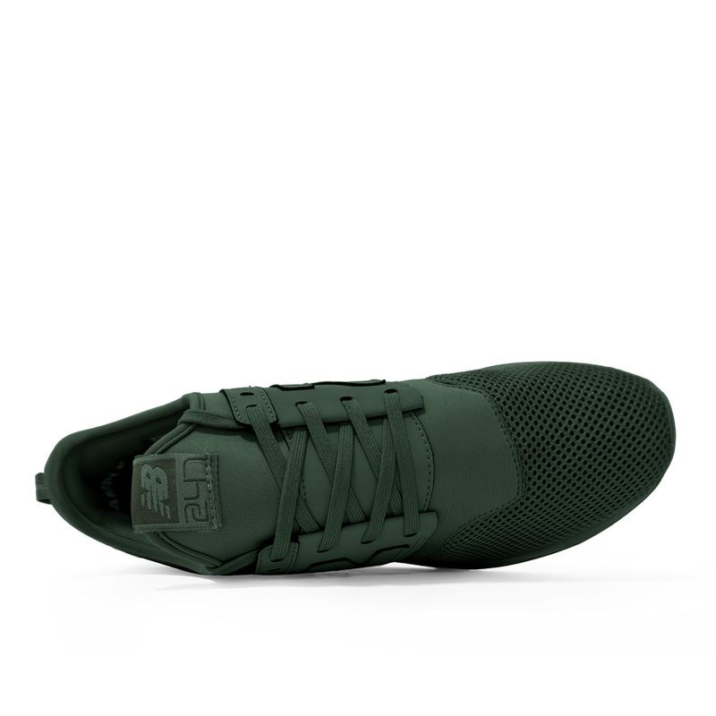 new balance 247 cinza e verde